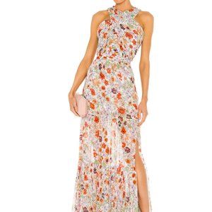 Veronica Beard Florencia floral maxi dress, size 12
